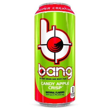 Bang Energy Candy Apple Crisp Flavour With Super Creatine   454ml   tastydaily