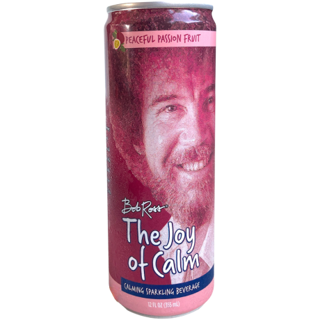 Bob Ross The Joy Of Calm Calming Sparkling Beverage   12fl.oz (355ml)   tastydaily