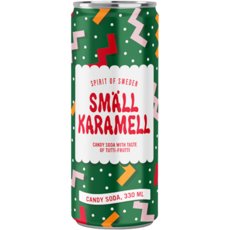 Smllkaramell Tutti-Frutti Candy Soda (Swedish)   11.2fl.oz (330ml)   tastydaily