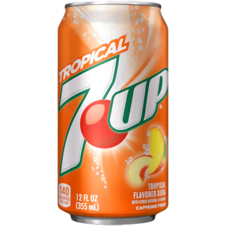 7up Tropical (Limited Edition)   12fl.oz (355ml)   tastydaily