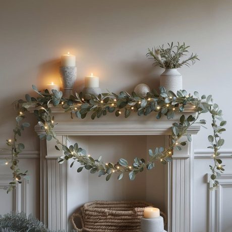 Fairy Light Olive Branch – Twinkling Decorative Lights