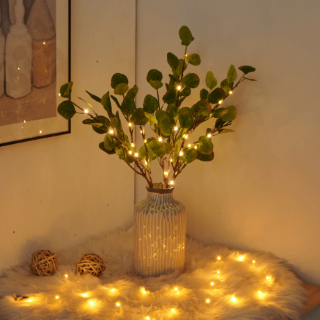 Fairy Light Olive Branch – Twinkling Decorative Branches