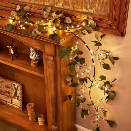 Enchanted Eucalyptus Branch – Decorative Ambient Light