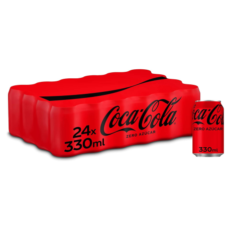 【New User Exclusive】ONLY 100 PIECES - Coca-Cola Original Taste / Zero Sugar - 24 x 330 ml Box