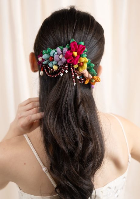 【First Order Discount】Mehka Blossom Floral Comb Clip